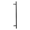 PSG mâner pentru ușă unilateral rotund negru 32×1200 mm AISI 304 – fixare 45° 000-721 (1)