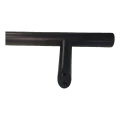 PSG mâner pentru ușă unilateral rotund negru 32×1200 mm AISI 304 – fixare 45° 000-721 (3)