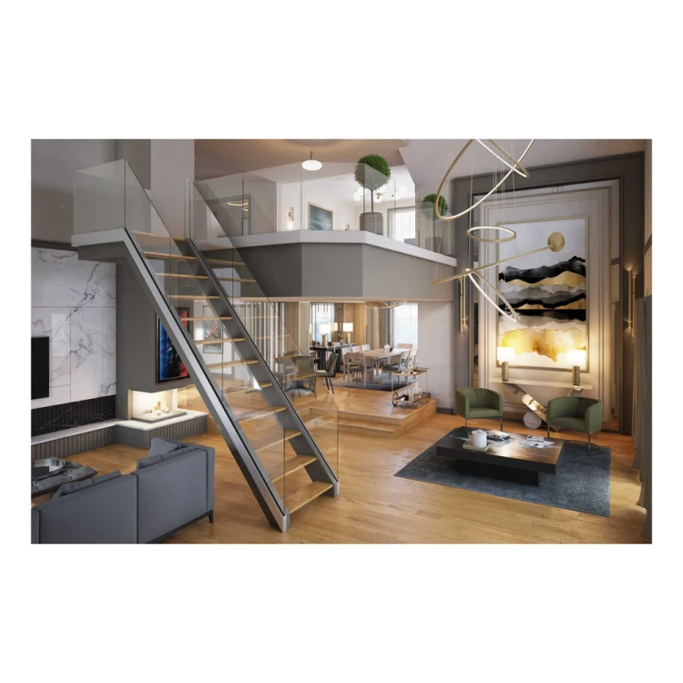 Kozza KE 120 – profil U pentru balustrade integral din sticlă 5000 mm, fixare laterală 000-877 (2)