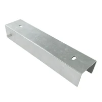 Profil C element de fixare pentru soclu 250x55 zincat