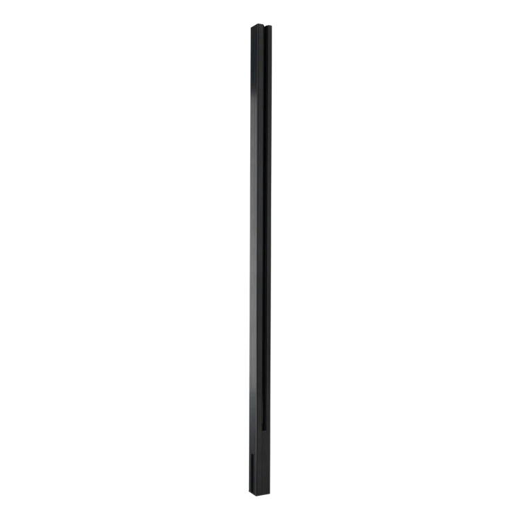 Stâlp de colț balustradă 45x45x1283mm sticlă 8,72mm gri închis Kozza KR7500 000-890 (1)