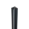 Stâlp de colț balustradă 45x45x1283mm sticlă 8,72mm gri închis Kozza KR7500 000-890 (5)