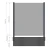 Stâlp de colț balustradă 45x45x1283mm sticlă 8,72mm gri închis Kozza KR7500 000-890 (7)