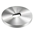 PSG distanțier pentru rotule punctiforme fi 50 mm / 5 mm – gaură ovală, AISI 304 satin 000-896 (1)