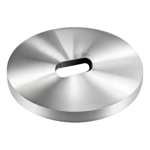 PSG distanțier pentru rotule punctiforme fi 50 mm / 5 mm – gaură ovală, AISI 304 satin 000-896 (1)