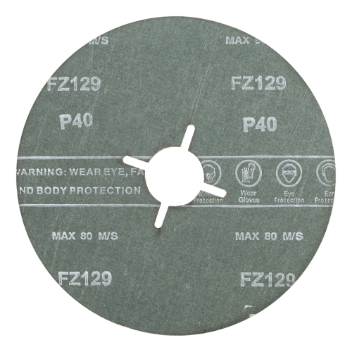 Starflex FZ129 – disc fibros cu zirconiu P40 125 mm pentru oțel inoxidabil 000-912 (2)