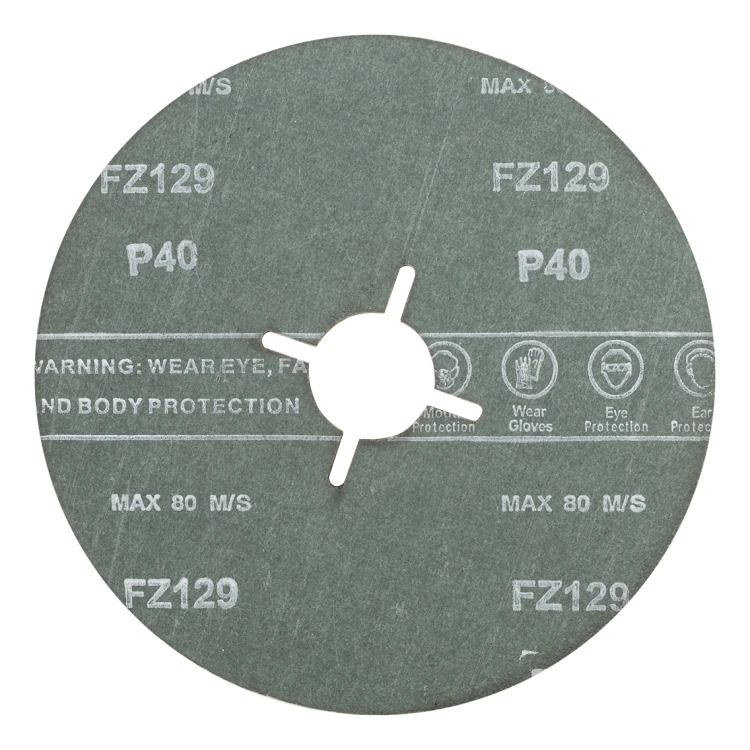 Starflex FZ129 – disc fibros cu zirconiu P40 125 mm pentru oțel inoxidabil 000-912 (2)