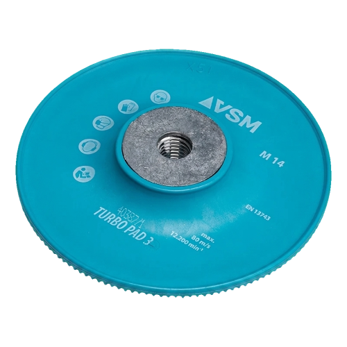 VSM Turbo Pad 3 – șaibă cu nervuri pentru discuri fibrate 125 mm M14 000-933 (2)