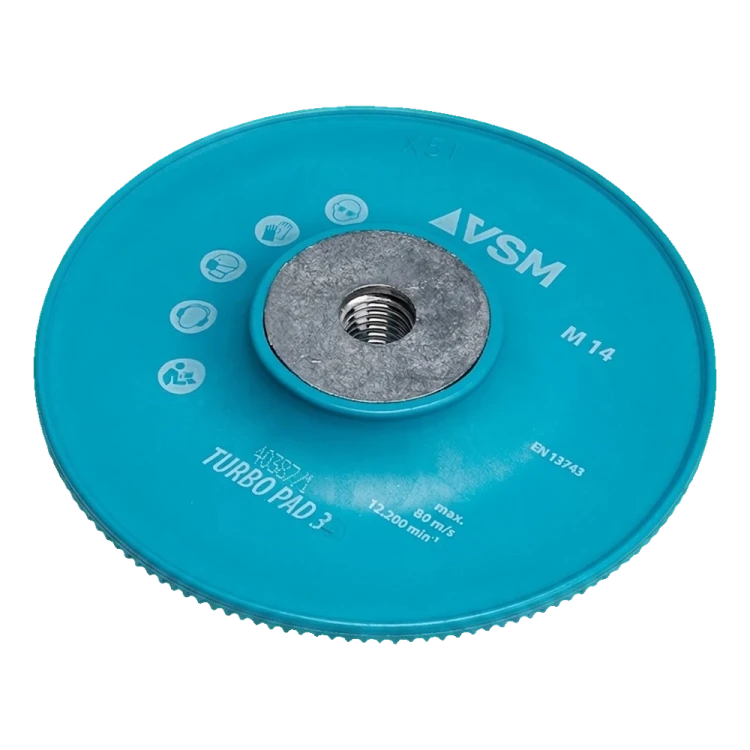 VSM Turbo Pad 3 – șaibă cu nervuri pentru discuri fibrate 125 mm M14 000-933 (2)