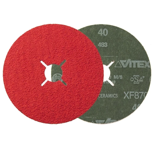 PFERD – disc fibros ceramic XF870 125 mm P40 (ambalaj 5 buc.) 000-930 (1)