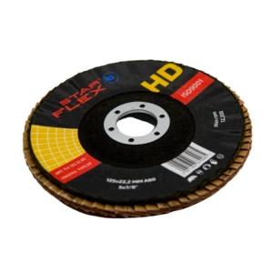 Starflex HD – disc lamelar ceramic T29 125 mm pentru oțel și INOX, granulație 40