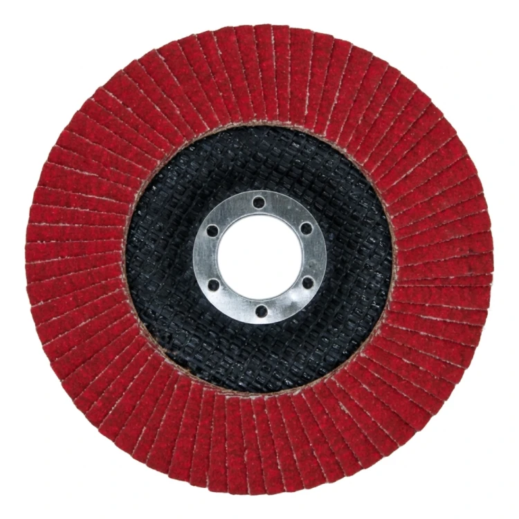 Starflex HD – disc lamelar ceramic T29 125 mm pentru oțel și INOX, granulație 40 000-940 (2)