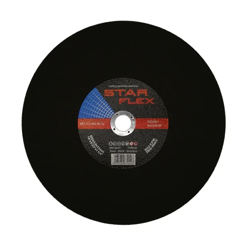 Starflex disc de tăiat pentru oțel și INOX T41 400×4,0×32 mm WA30R-BF 000-952 (1)