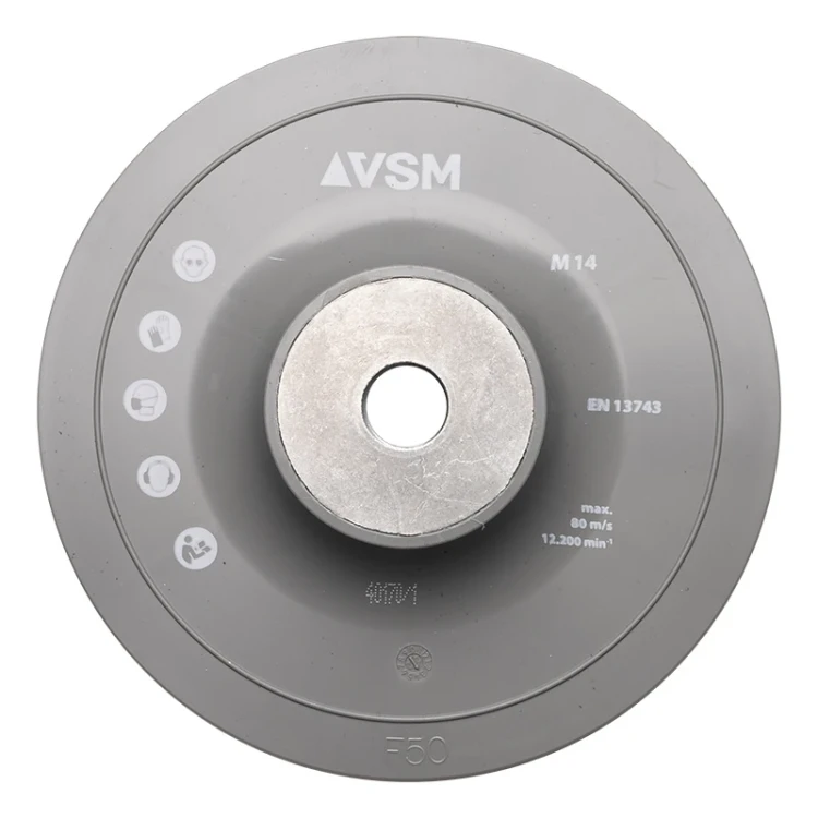 PFERD ZFI TELLER – disc de suport pentru discuri fibra 125 mm M14 000-942 (3)