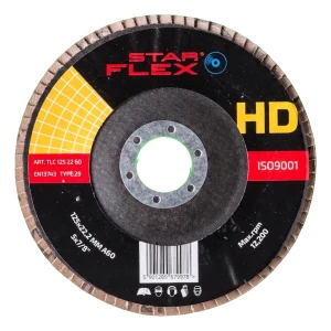Starflex HD – disc lamelar ceramic T29 125 mm granulație 60