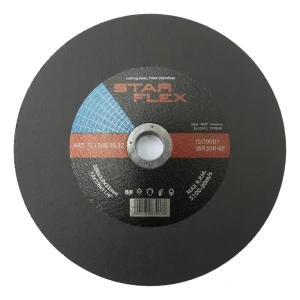 Starflex – disc de tăiere pentru oțel și INOX 300×3,0 mm gaură 32 mm tip 41