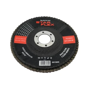 StarFlex disc de șlefuit lamelar pentru oțel T29 125 mm – granulație 120
