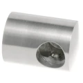 PSG suport de capăt stâng pentru balustradă pentru tijă fi 16 mm – AISI 304 satin, montaj la suprafață 000-983 (1)