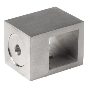 PSG – suport de trecere pentru balustradă pentru bară 20×20 mm AISI 304 satin