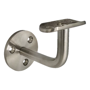 Suport perete pentru mâna curentă balustradă fi 60 mm – oțel inoxidabil AISI 304 satin, sistem 42,4 mm