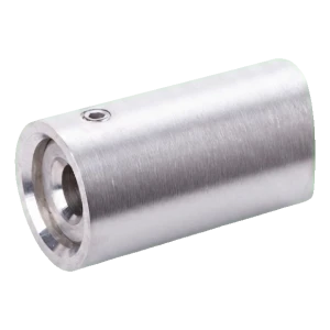 Fixare axială balustradă fi 42,4 mm pe perete – oțel inoxidabil AISI 304 satinat