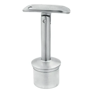 Suport balustradă articulat pentru lipit 42,4 mm – oțel inoxidabil AISI 304 lucios