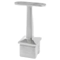 PSG suport balustradă plată lipită pe stâlp 40×40 mm – oțel inoxidabil AISI 304 satinat 001-051 (1)