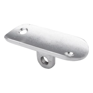Placă de montaj pentru balustradă articulată plată 64x24 mm – oțel inoxidabil AISI 304 satinat