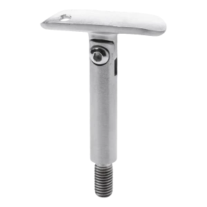 Tijă de susținere balustradă articulată fi 12×75 mm AISI 304 – sistem 42,4 mm, filet M8