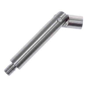 Tijă de susținere balustradă articulată fi 14 mm L75 mm – oțel inoxidabil AISI 304 satinat