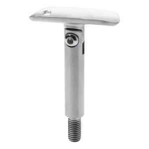 Tijă articulată pentru suport balustradă fi 14×75 mm – oțel inoxidabil AISI 304, satinat
