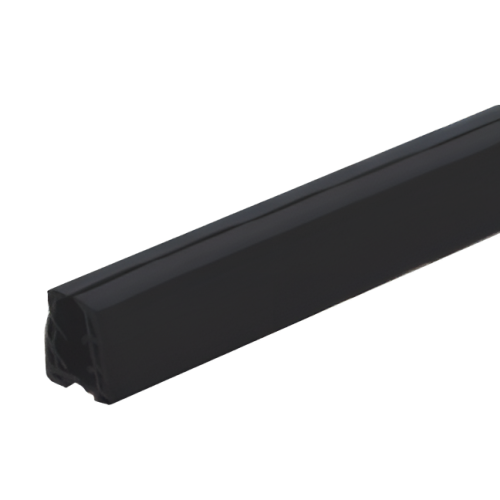 PSG Garnitură pentru prindere aplicată pe sticlă 20–21,5 mm – profil 24×24 mm, L=2500 mm 001-077 (1)