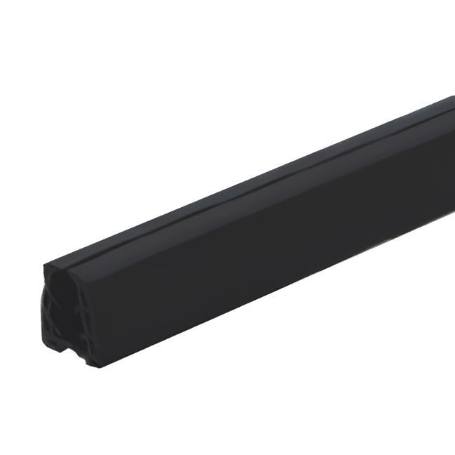 PSG Garnitură pentru prindere aplicată pe sticlă 20–21,5 mm – profil 24×24 mm, L=2500 mm 001-077 (1)