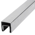 PSG Mâner aplicat pe sticlă 40x40 mm AISI 304 satin – 2500 mm 001-082 (1)