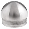 Capac elipsoidal Kozza pentru înfigere în țeavă balustradă 42,4 mm – oțel AISI 304 satinat 001-095 (1)