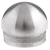 Capac elipsoidal Kozza pentru înfigere în țeavă balustradă 42,4 mm – oțel AISI 304 satinat 001-095 (1)