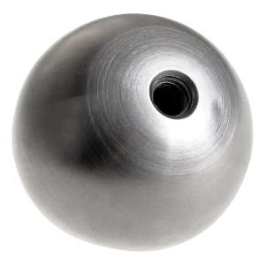 Bilă de balustradă înșurubabilă plină fi 20 mm, filet M6, oțel inoxidabil satinat