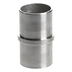 Conector drept balustradă pentru țeavă 42,4x2 mm – oțel inoxidabil AISI 304, lipit