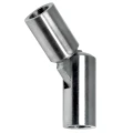 Postal – cot articulat pentru balustradă 90°–180° pentru bară fi 12 mm, AISI 304 satinat 001-146 (1)