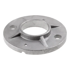 Baza de montaj cu flanșă pentru balustradă ⌀42,4 mm – oțel cu găuri