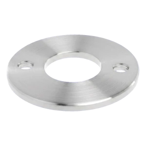 Bază stâlp balustradă pentru sudură Ø80 mm – oțel inoxidabil AISI 304 satinat