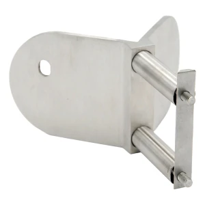 PINOX fixare de colț exterioară pentru stâlp balustradă 42,4 mm – AISI 304 satinat