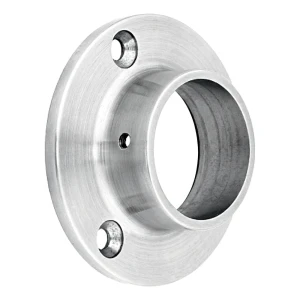 Flanșă de montaj pentru balustradă pentru țeavă 42,4 mm – oțel inoxidabil AISI 304 satinat