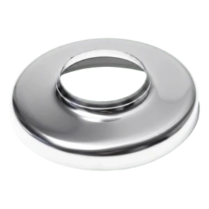 Rozetă de mascare cu flanșă pentru țeavă Ø42,4 mm – oțel inoxidabil AISI 304 lucios