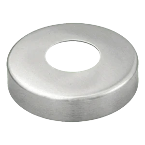 Rozetă de mascare din oțel inoxidabil pentru țeavă Ø42,4 mm – satinată, Ø96 mm