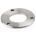 Baza de stâlp balustradă pentru sudare fi 85 mm – oțel inoxidabil AISI 304 satinat, sistem 42,4 001-188 (1)