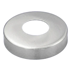 Rozetă de mascare rotundă pentru țeavă Ø48,3 mm – oțel inoxidabil AISI 304, satinat