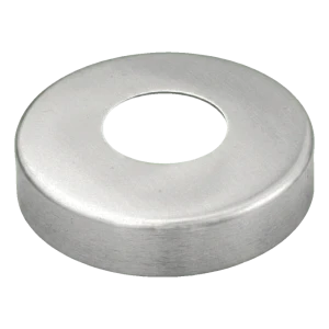 Rozetă de mascare rotundă pentru țeavă fi 48,3 mm – oțel inoxidabil AISI 304, satin
