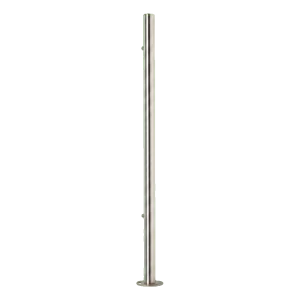 PINOX – stâlp balustradă final fi 42,4 mm oțel inoxidabil AISI 304 satinat