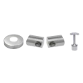 PSG stâlp de balustradă de colț din oțel AISI 304 ø42,4 mm H1060 mm cu suporturi pentru tuburi ø12 mm 001-206 (3)